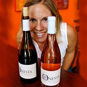 Onesta owner/wine maker Jill Johnson